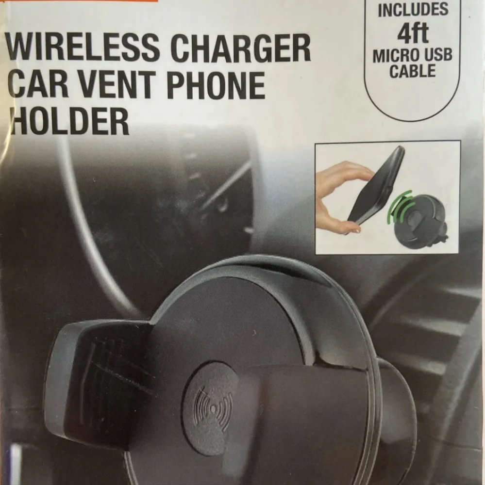 - Itek Wireless Charger Car Vent Phone Holder